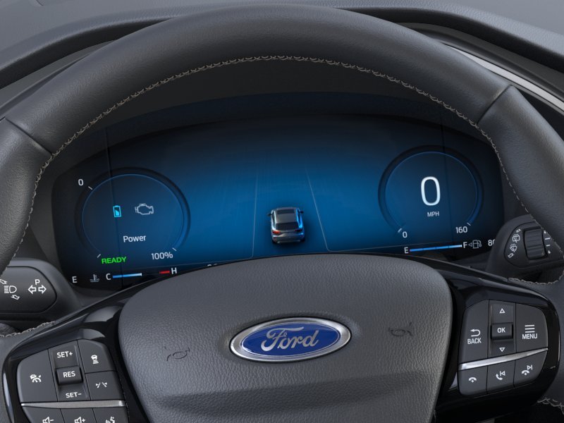 New 2024 Agate Black Metallic Ford Plug-in Hybrid image 13