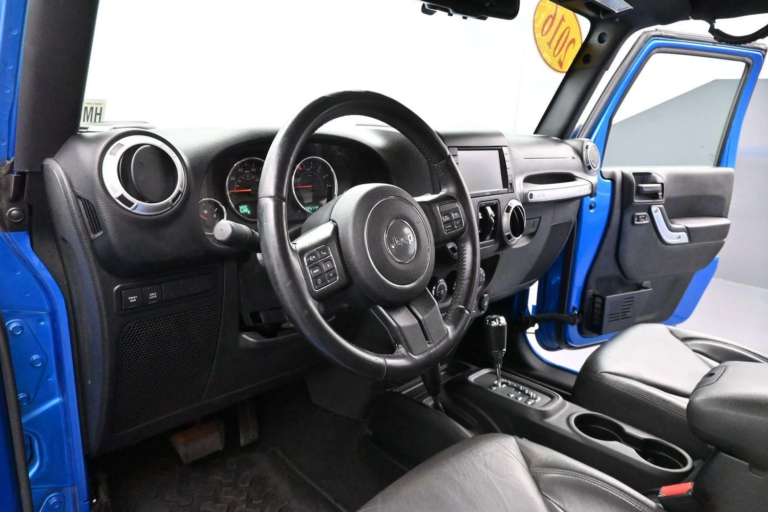 Used 2016 Hydro Blue Pearl Jeep Rubicon image 15