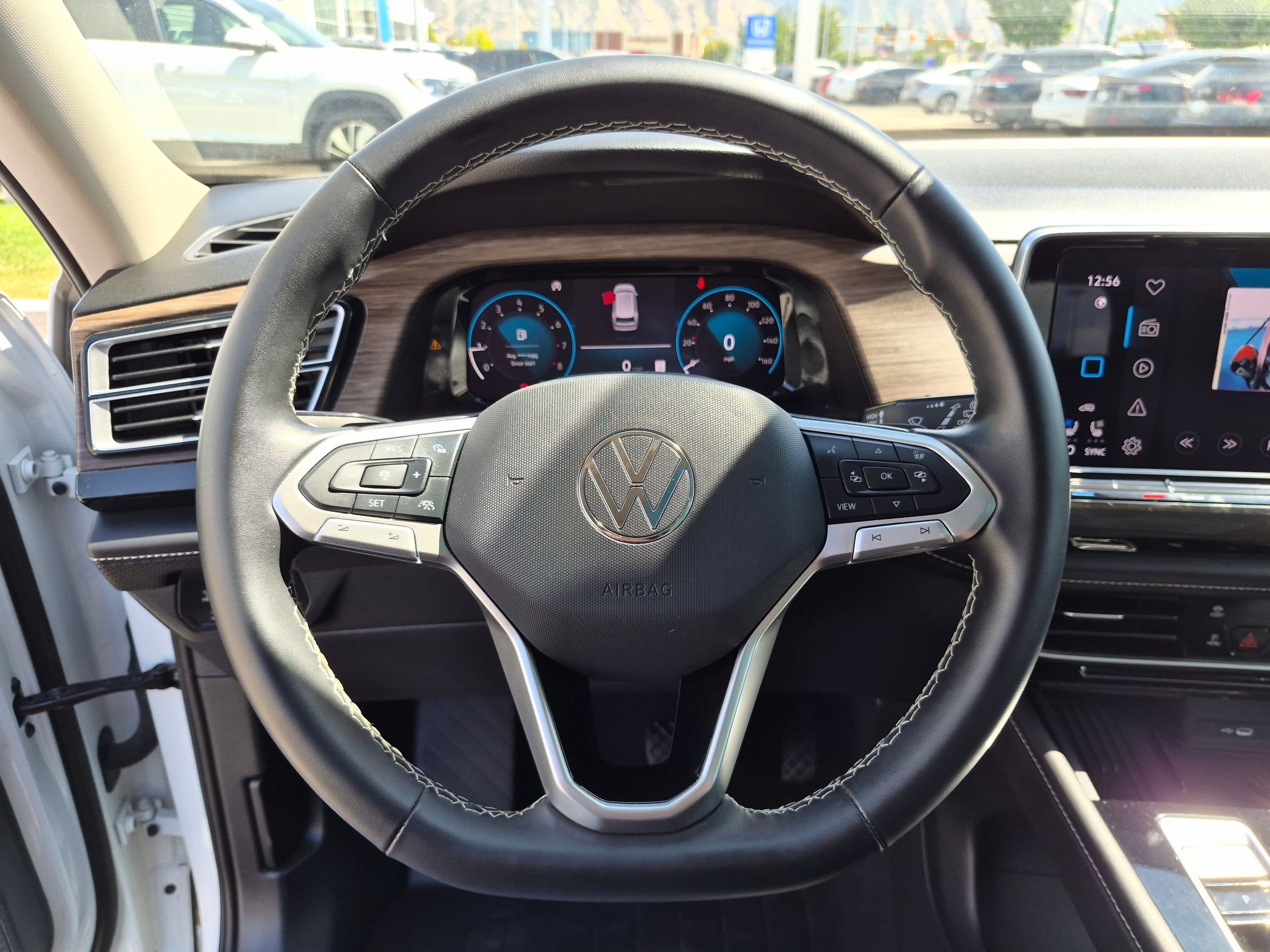 Certified Used 2025 Pure White Volkswagen 2.0T SEL image 18