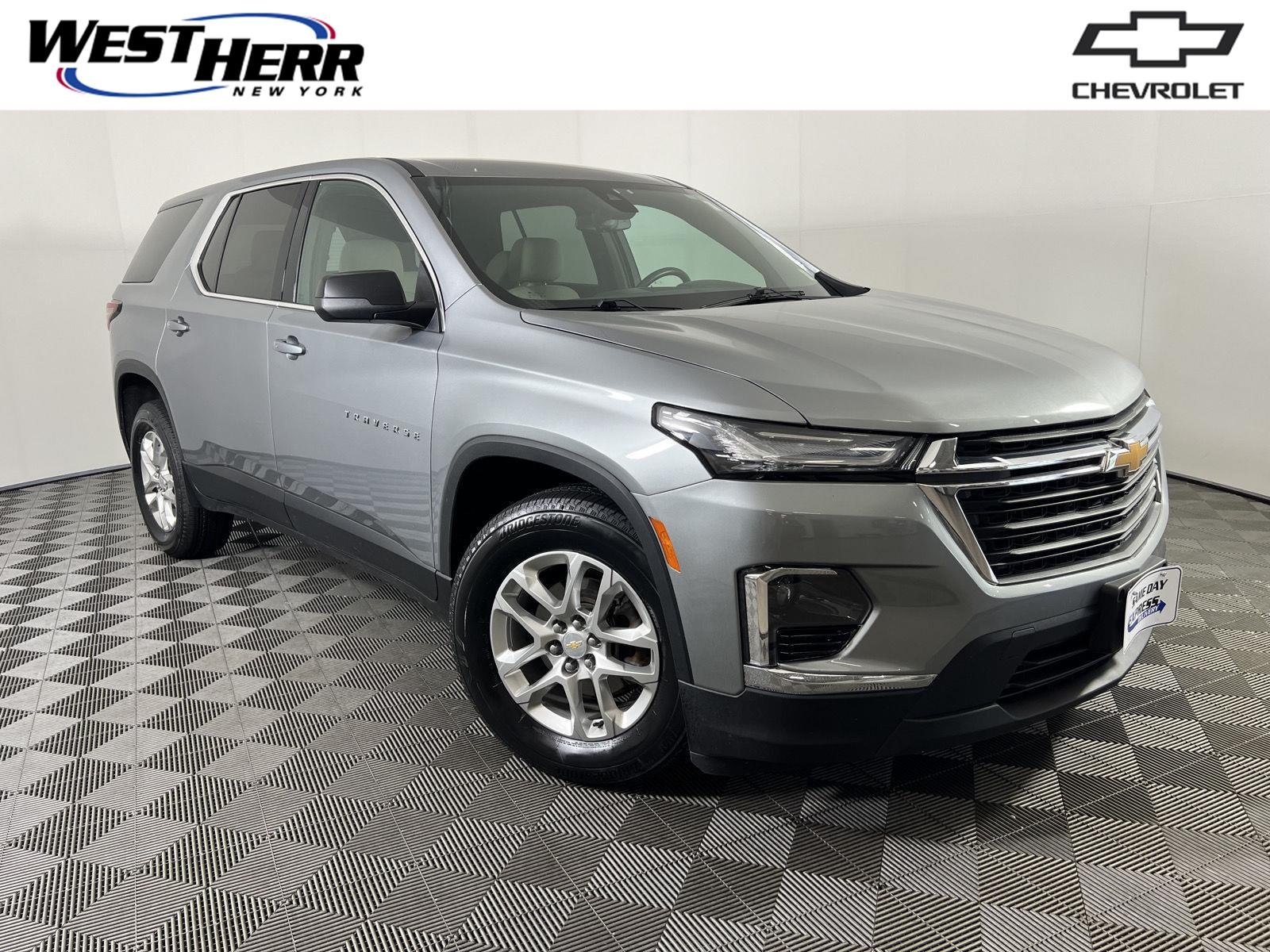 Used 2023 Sterling Gray Metallic Chevrolet LS image 1