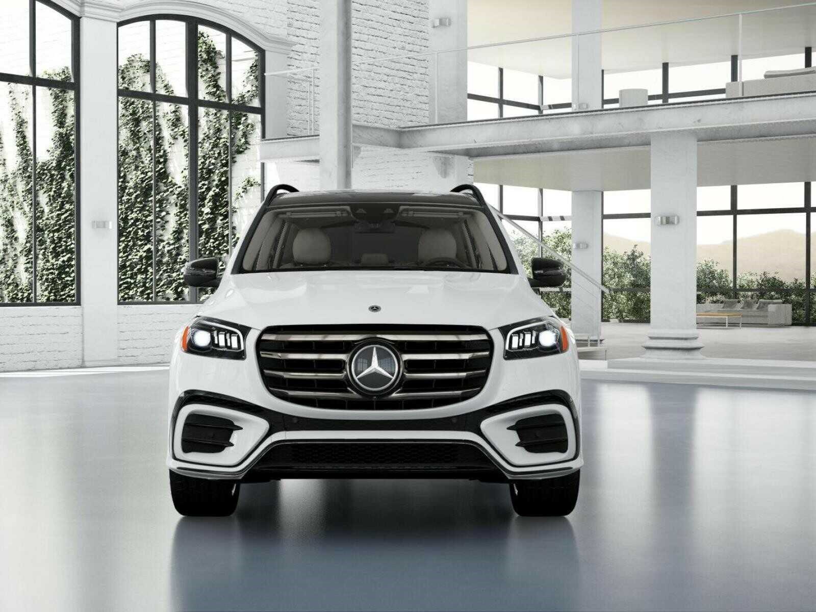 New 2026 Polar White Mercedes-Benz GLS 450 4D Sport Utility 4MATIC® image 50