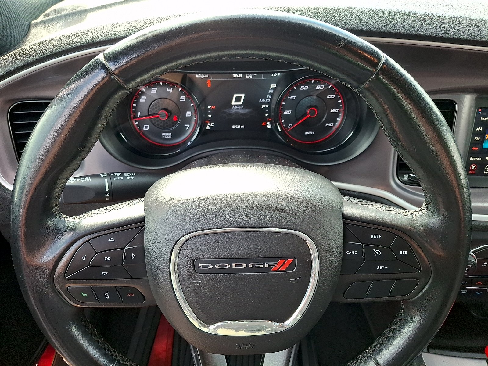 Used 2022 Octane Red Pearlcoat - PRV Dodge SXT RWD image 18