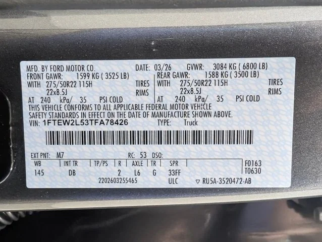 New 2026 Carbonized Gray Metallic Ford STX® image 57