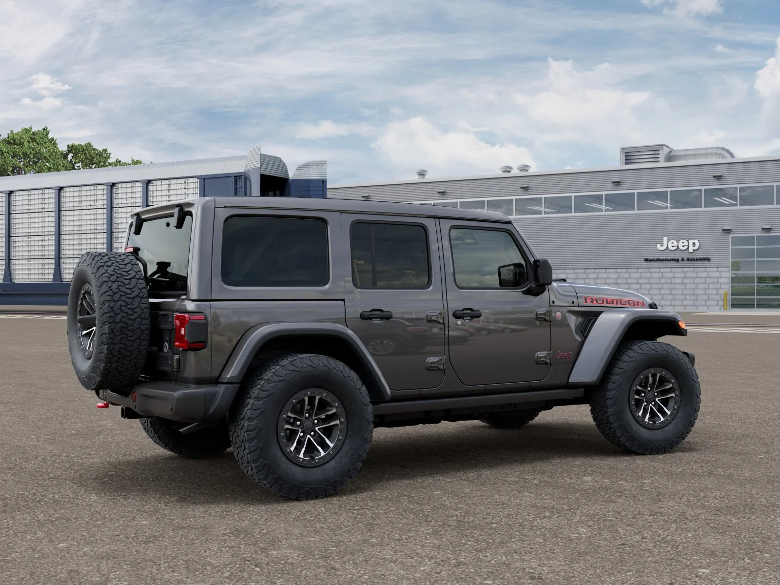 New 2026 Granite Crystal Metallic Clear-Coat Exterior Paint Jeep  image 4