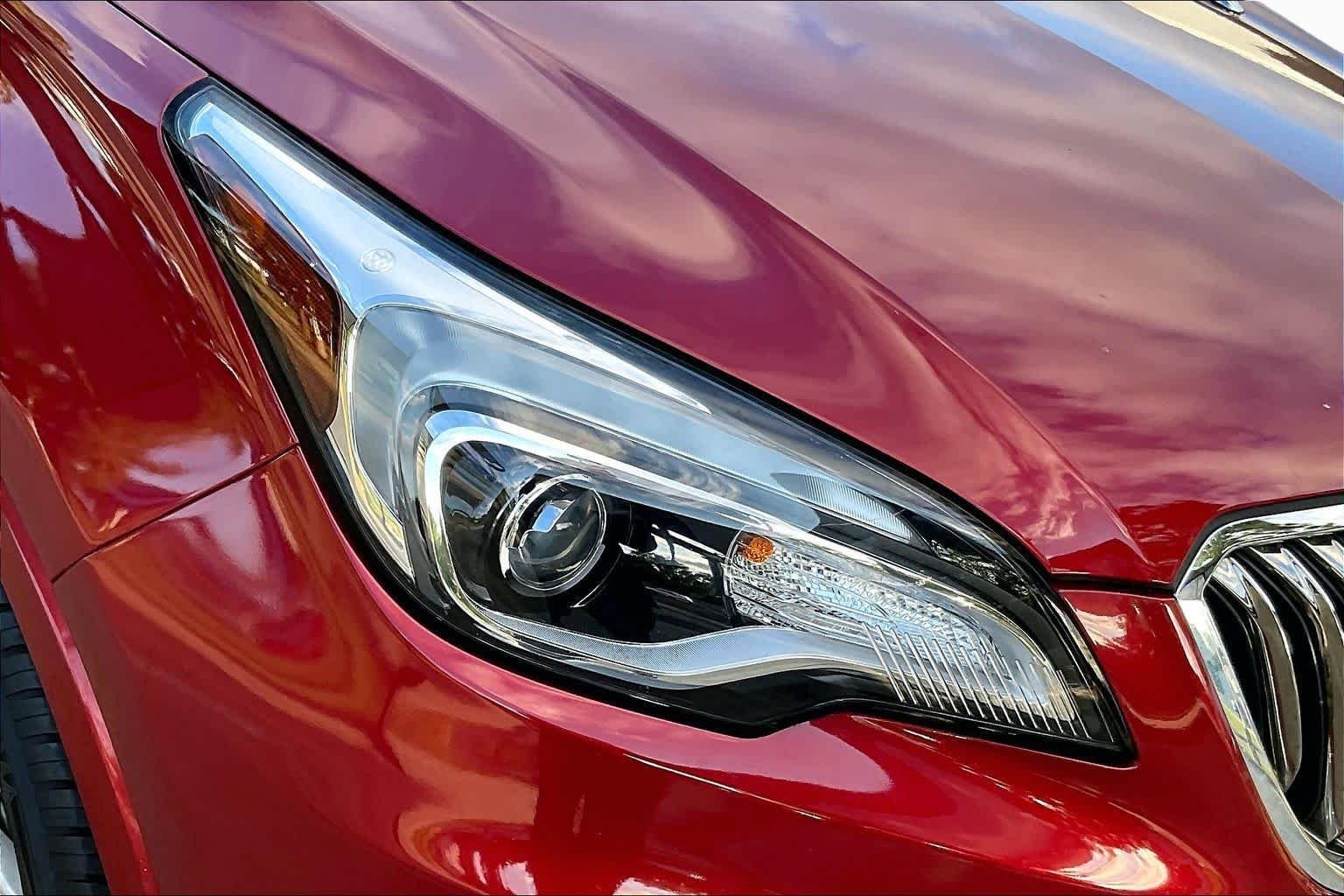 Used 2017 CHILI RED METALLIC Buick Premium I image 28