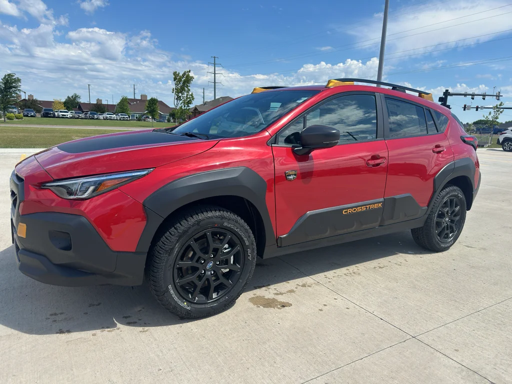New 2026 LITHIUM RED PEARL Subaru Wilderness image 2