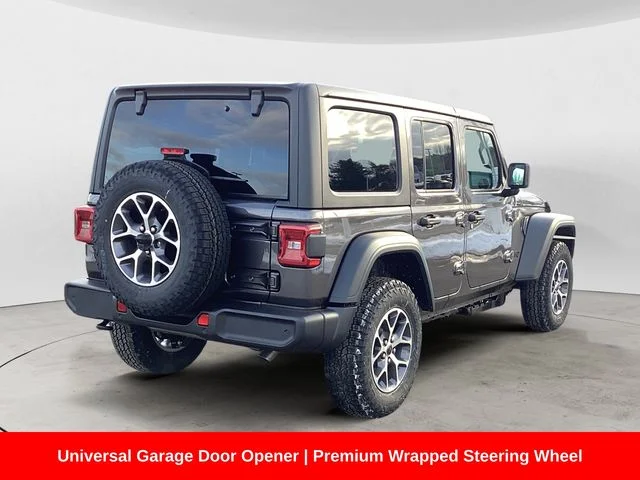 New 2026 Granite Crystal Metallic Clearcoat Jeep 4-DOOR SPORT S image 6