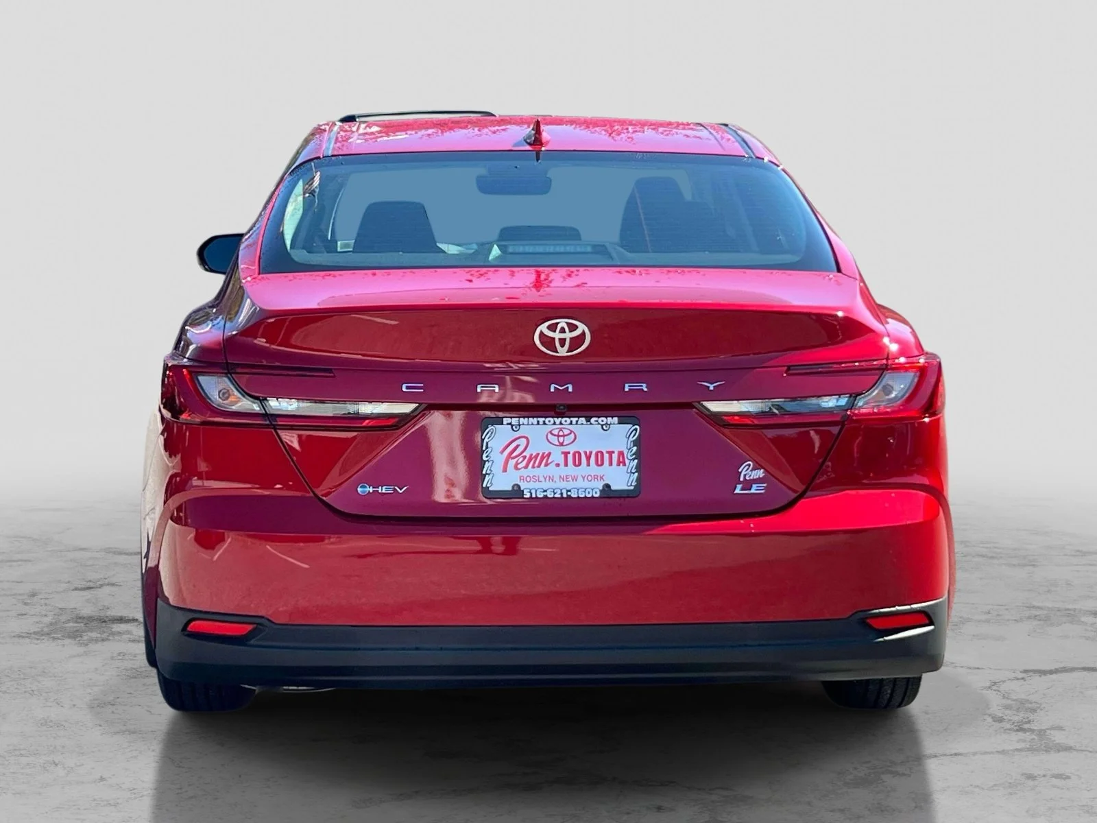 Used 2025 SUPERSONIC RED Toyota LE image 7