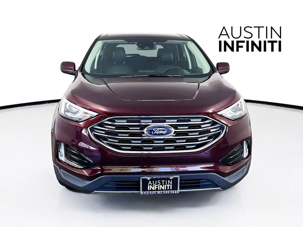 Used 2021 Red Ford SEL image 2