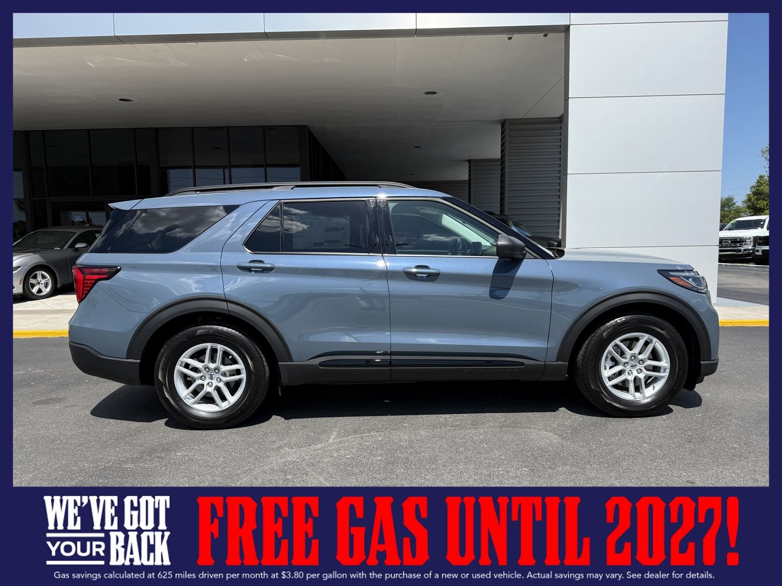 New 2026 Vapor Blue Metallic Ford Active image 3