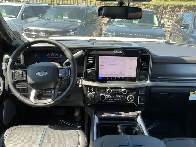 New 2026 Star White Metallic Tri-Coat Ford F-350® Platinum® image 49