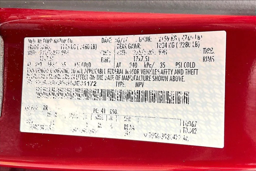 Used 2017 Red Ford SE image 37