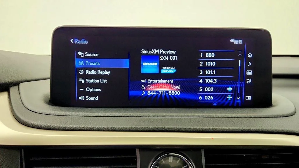 Used 2021 Caviar Lexus RX 350 AWD w/ Navigation & Moonroof image 21
