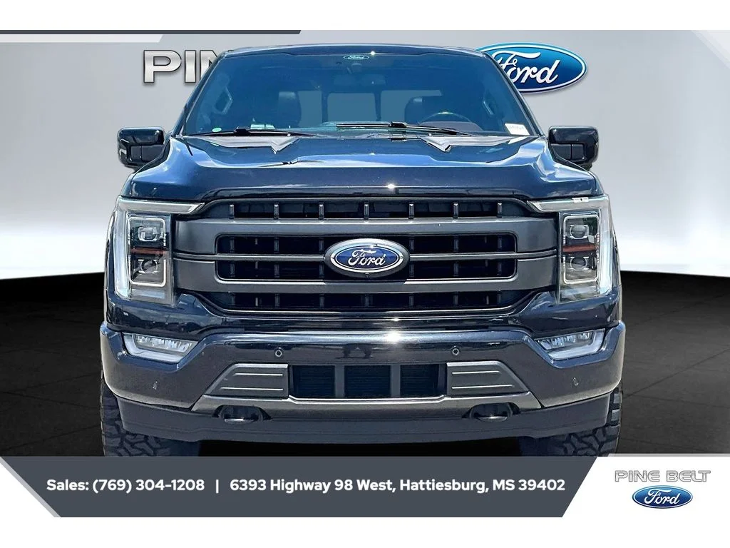 Certified Used 2021 Agate Black Metallic Ford LARIAT image 3