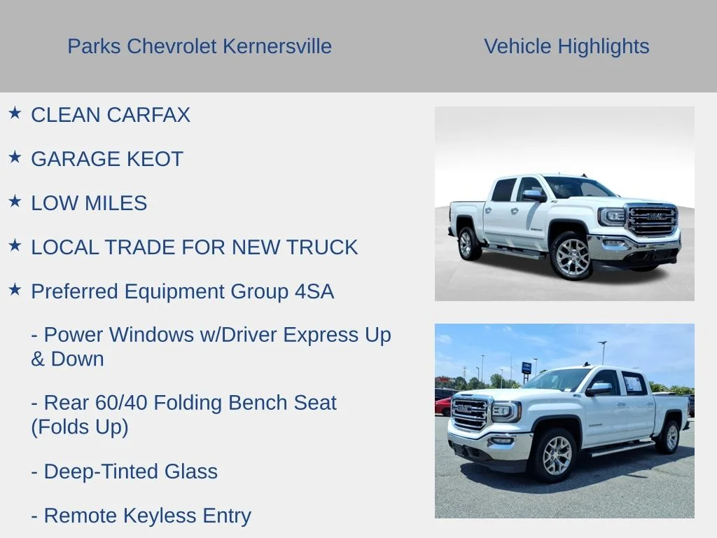 Used 2018 White GMC SLT image 6