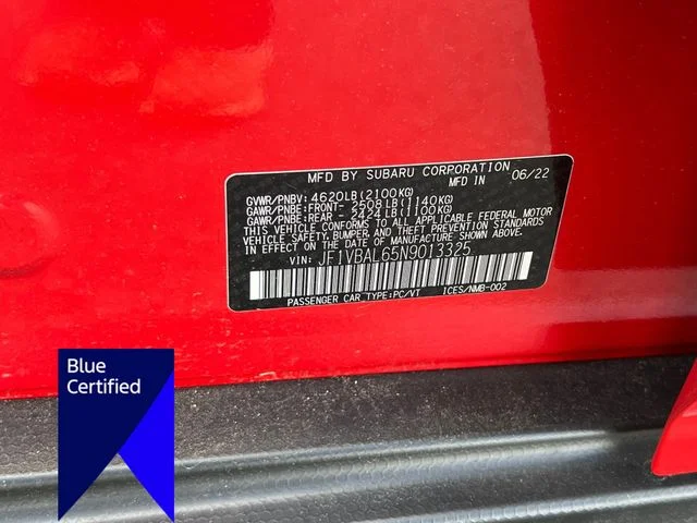 Used 2022 Red Subaru Limited image 37