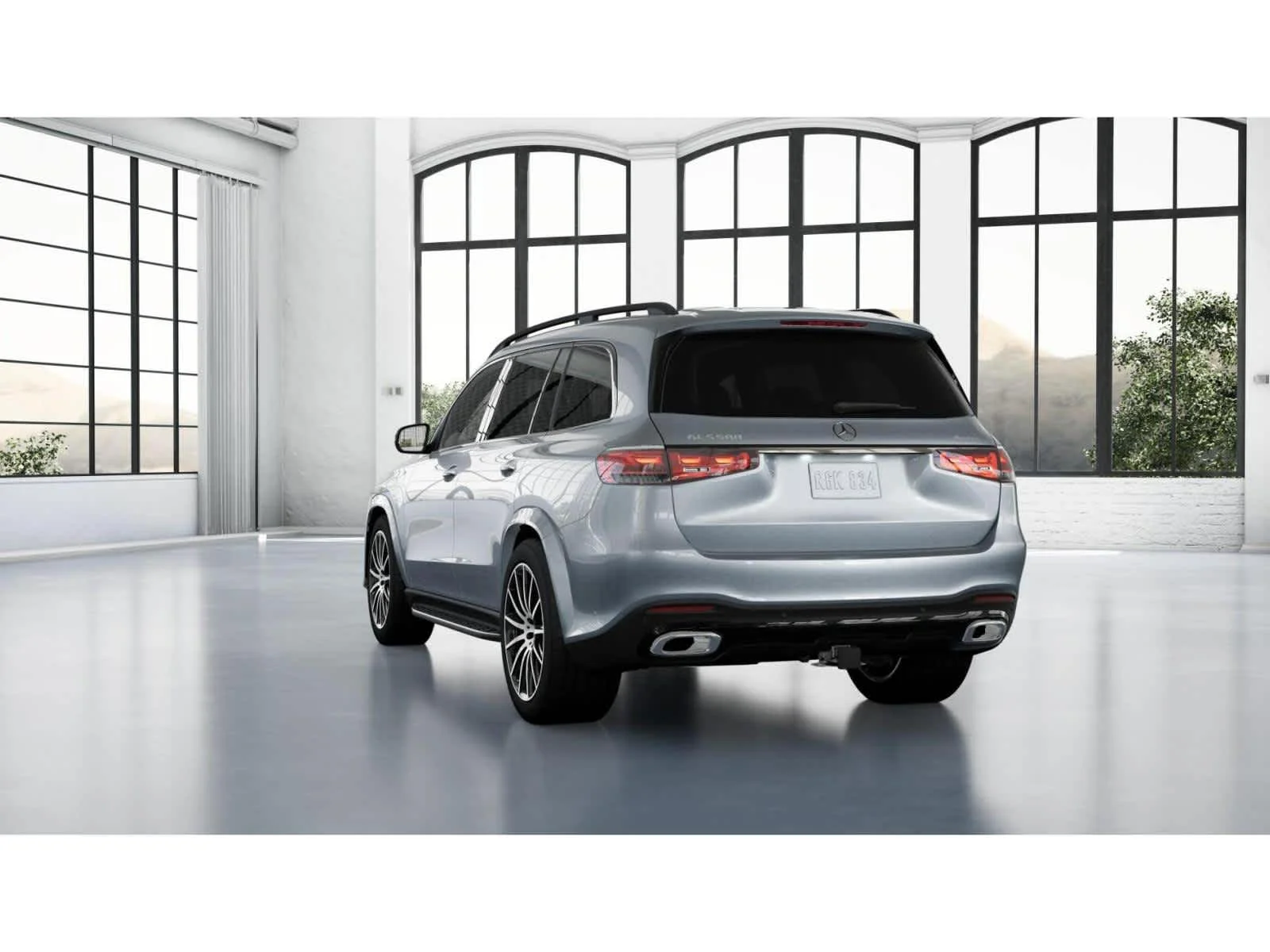 Used 2025 Cirrus Silver Metallic Mercedes-Benz GLS 580 image 26