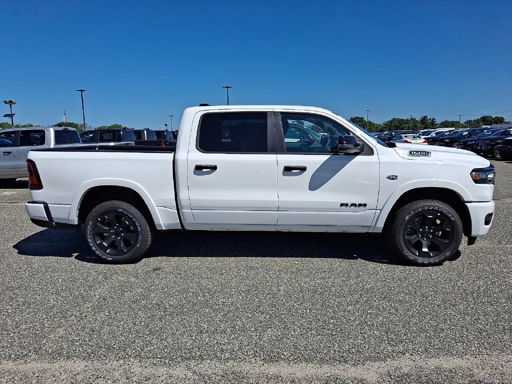 New 2026 Bright White Clear-Coat Exterior Paint RAM Big Horn image 9