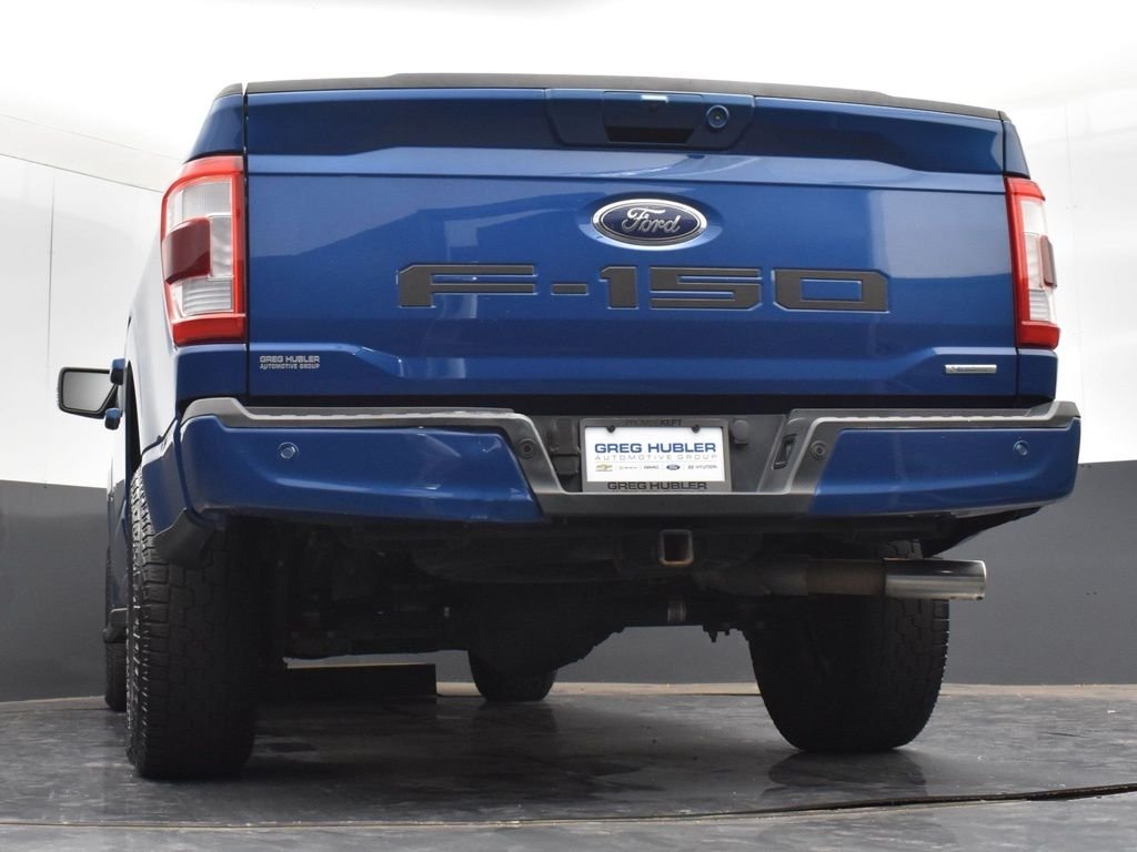 Used 2022 Blue Ford Lariat image 27