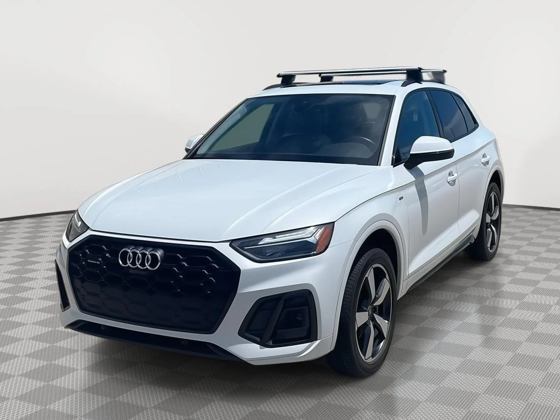 Used 2022 Glacier White Metallic Audi S line Premium Plus image 7