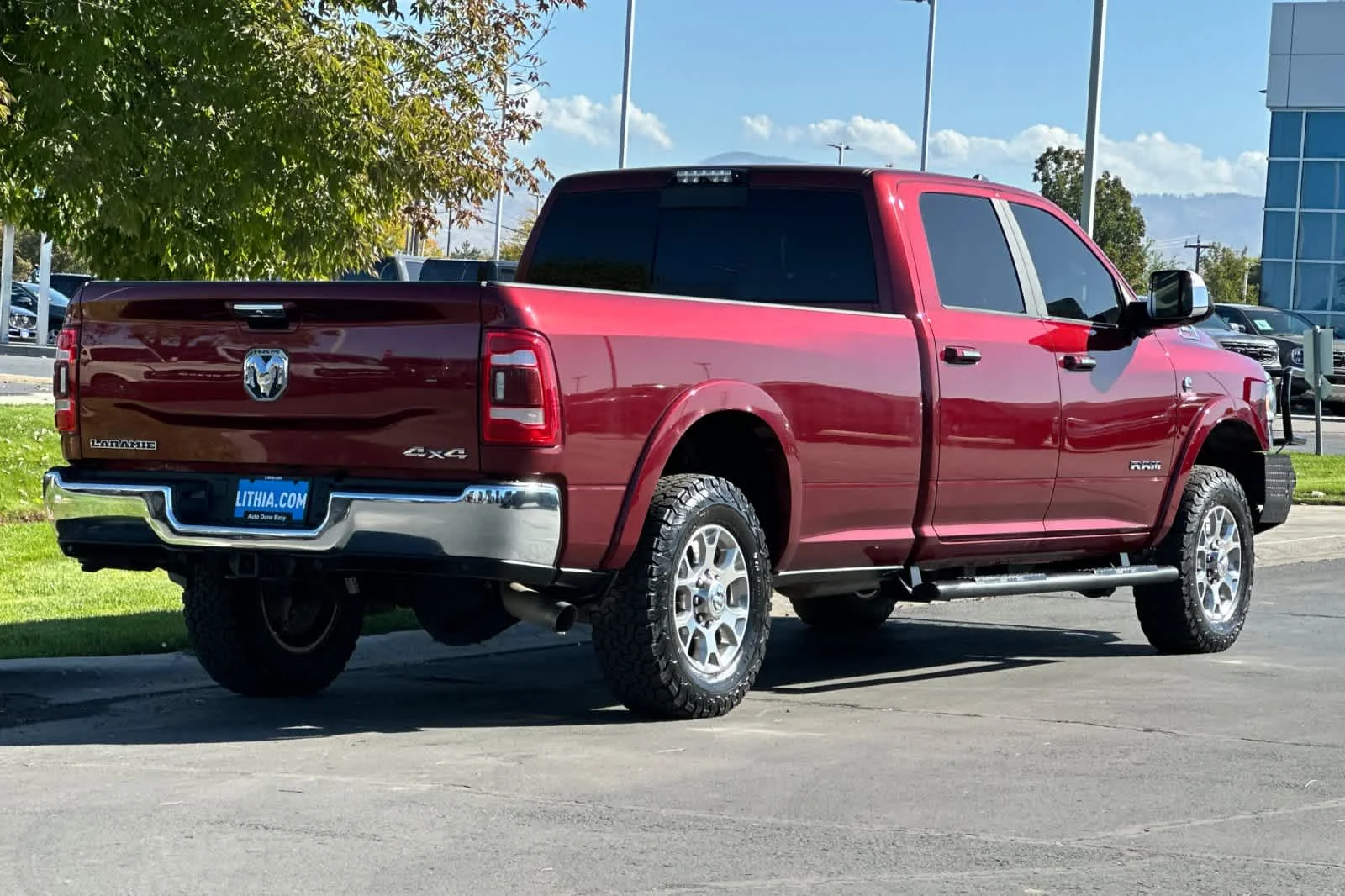 Certified Used 2021 Delmonico Red Pearlcoat Ram Laramie image 2