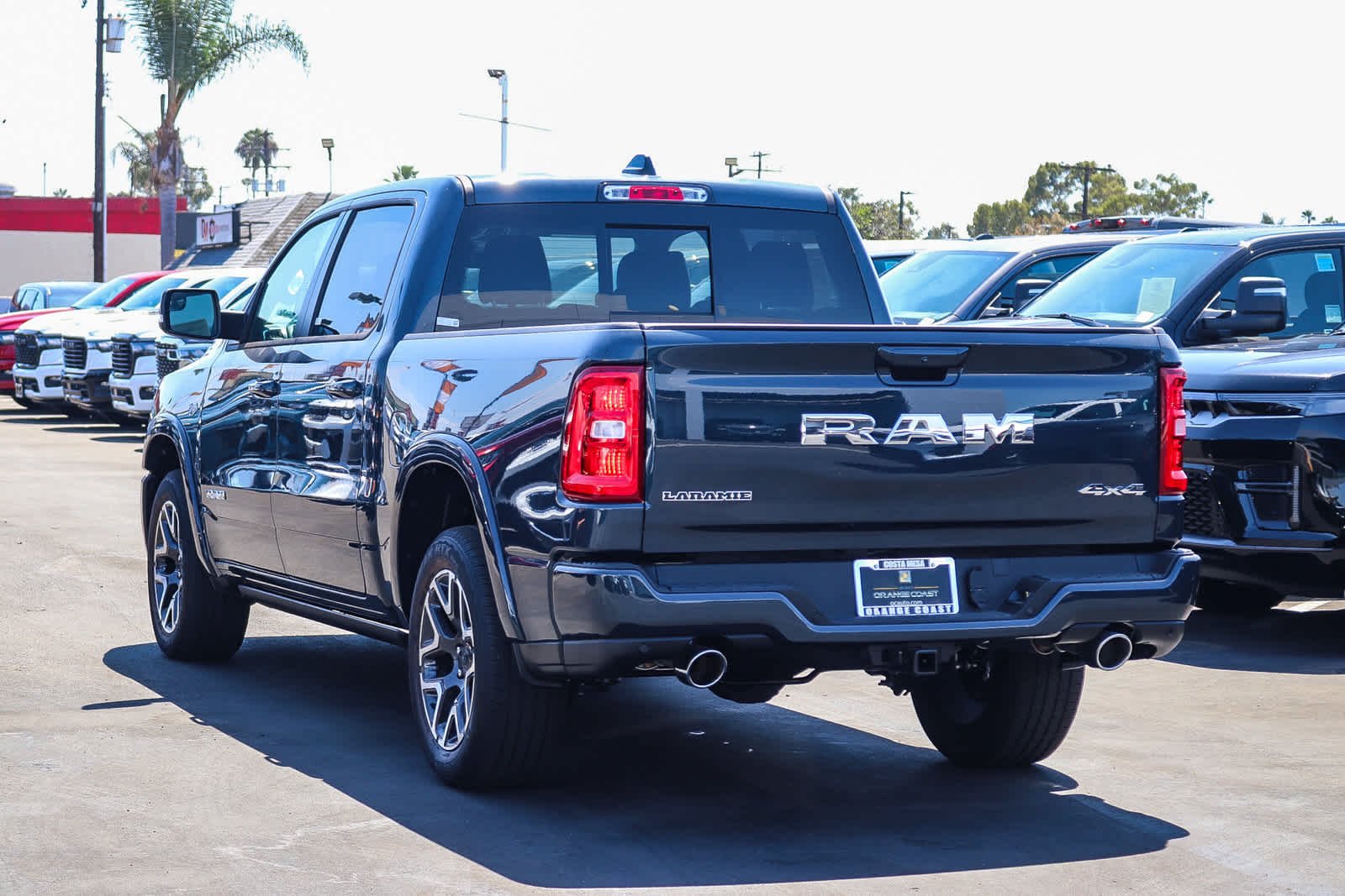 New 2026 Forged Blue Metallic Exterior Paint RAM Laramie image 5