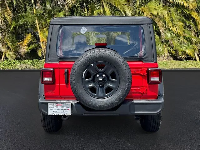 New 2026 Firecracker Red Clear-Coat Exterior Paint Jeep Sport image 4