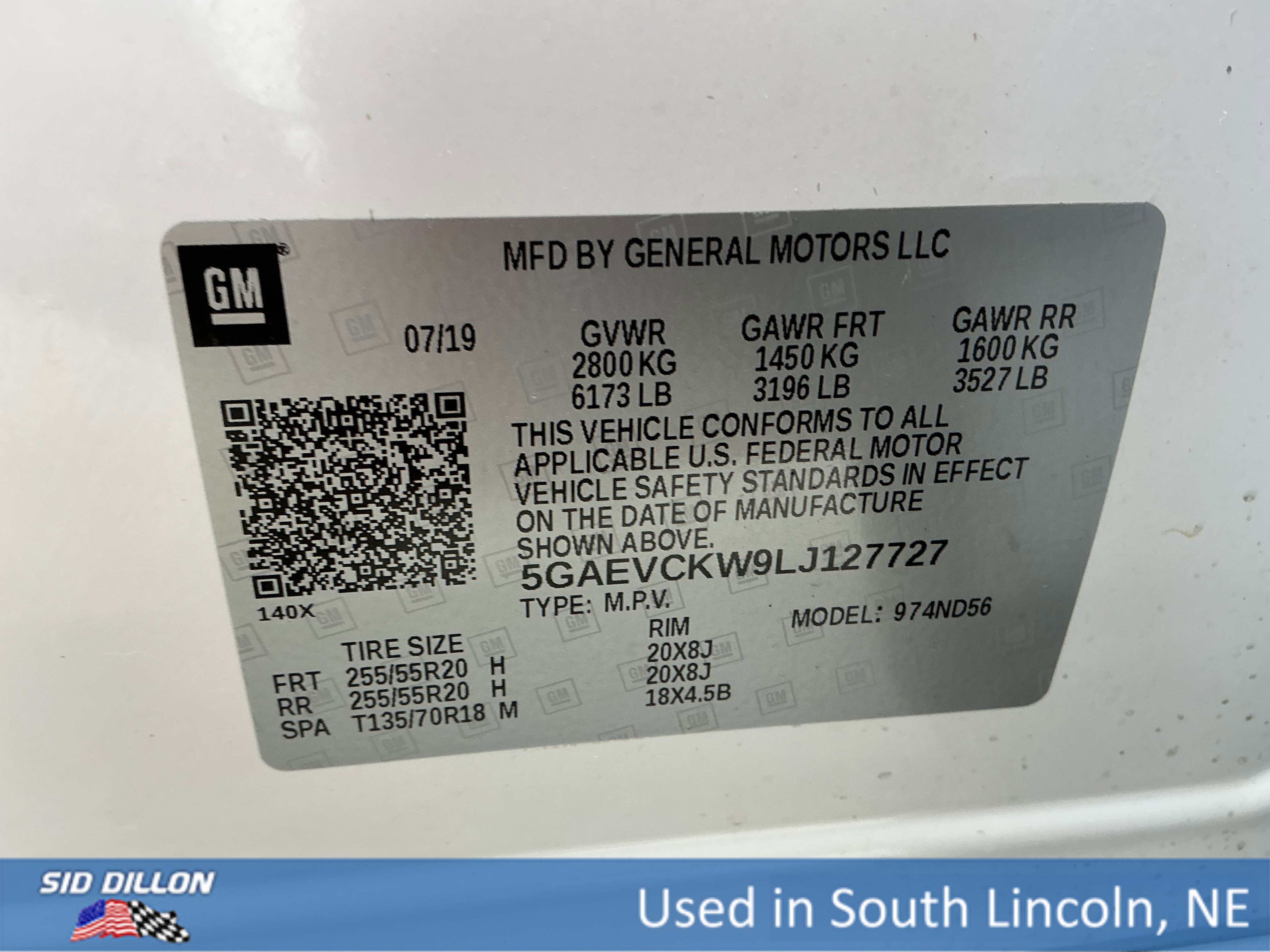Used 2020 White Frost Tricoat Buick Avenir image 15