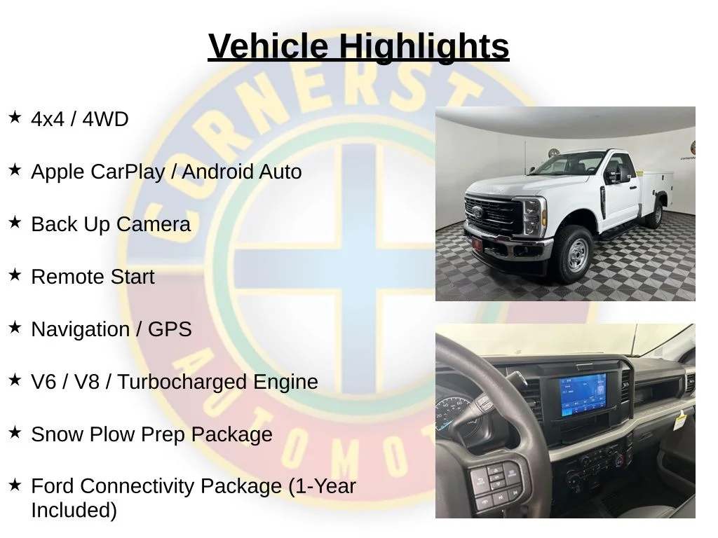 New 2026 Oxford White Ford F-250® XL image 2