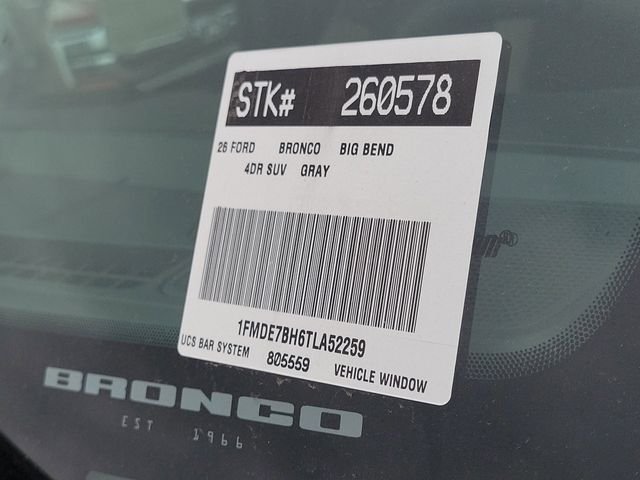 New 2026 Marsh Gray Ford Big Bend® image 24