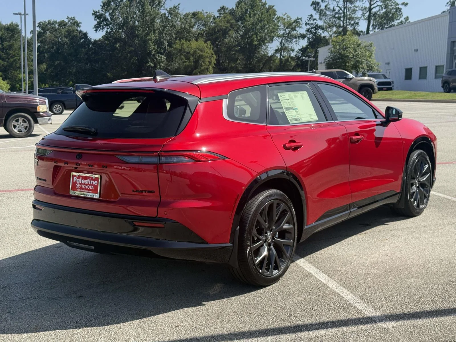 New 2026 Finish Line Red Toyota Limited image 2