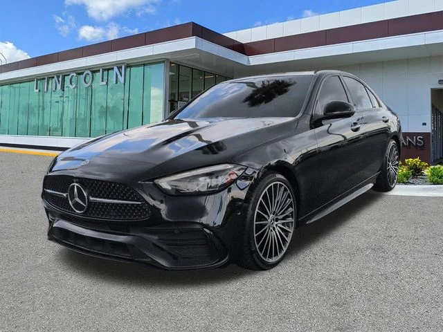 Certified Used 2023 Black Mercedes-Benz C 300 image 8
