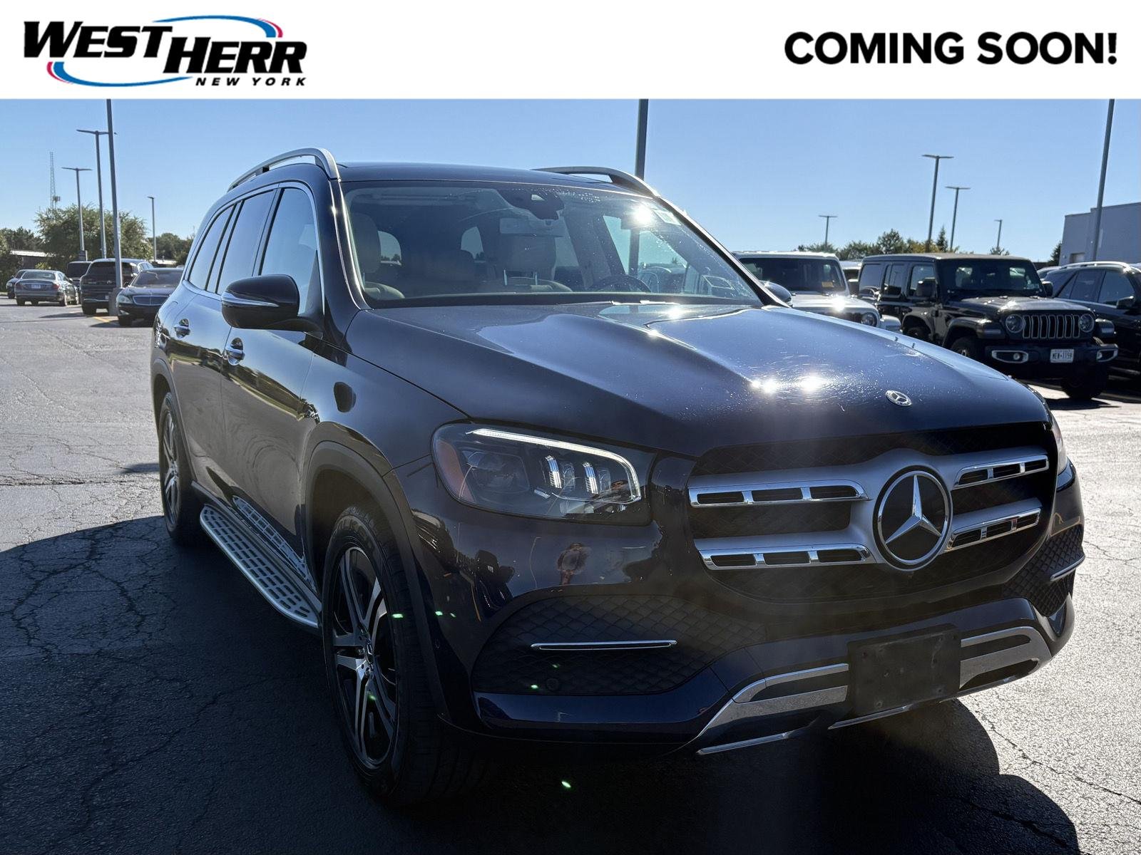 Used 2020 Cavansite Blue Metallic Mercedes-Benz GLS 450 image 1