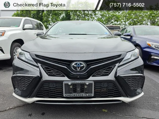 Used 2024 Midnight Black Metallic Toyota XSE V6 image 2