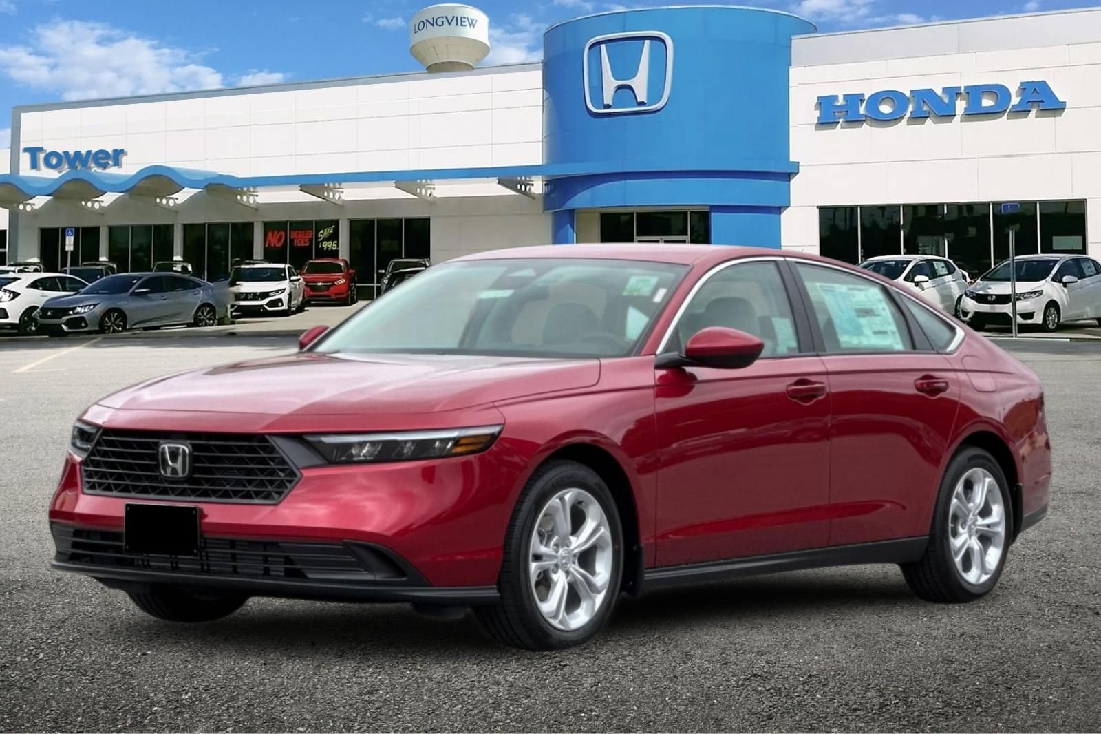 New 2026 Radiant Red Metallic Honda LX image 8