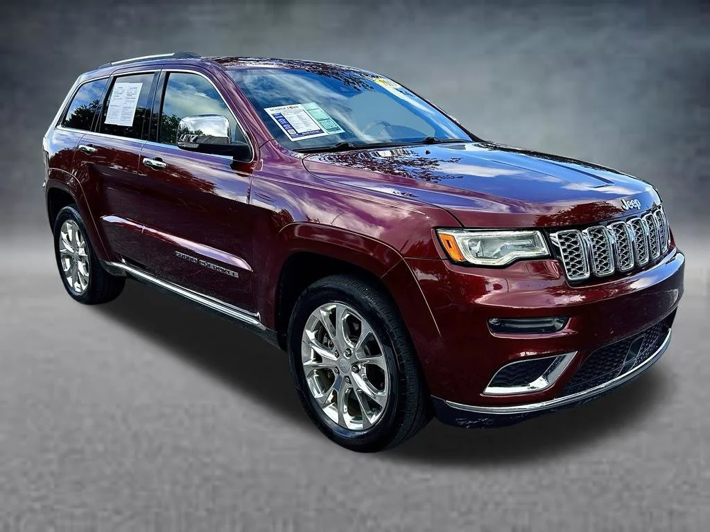 Certified Used 2019 Velvet Red Pearlcoat Jeep Summit image 3