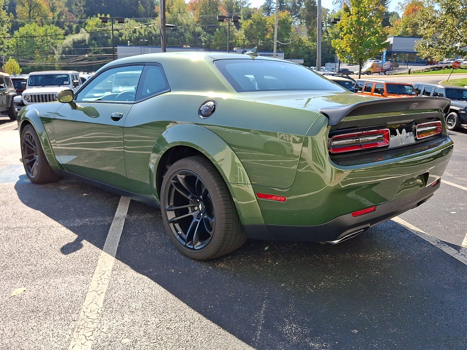 Used 2023 F8 Green Dodge R/T Scat Pack Widebody image 4