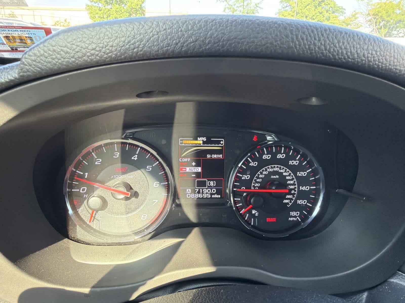 Used 2020 Magnetite Gray Metallic Subaru STI image 18