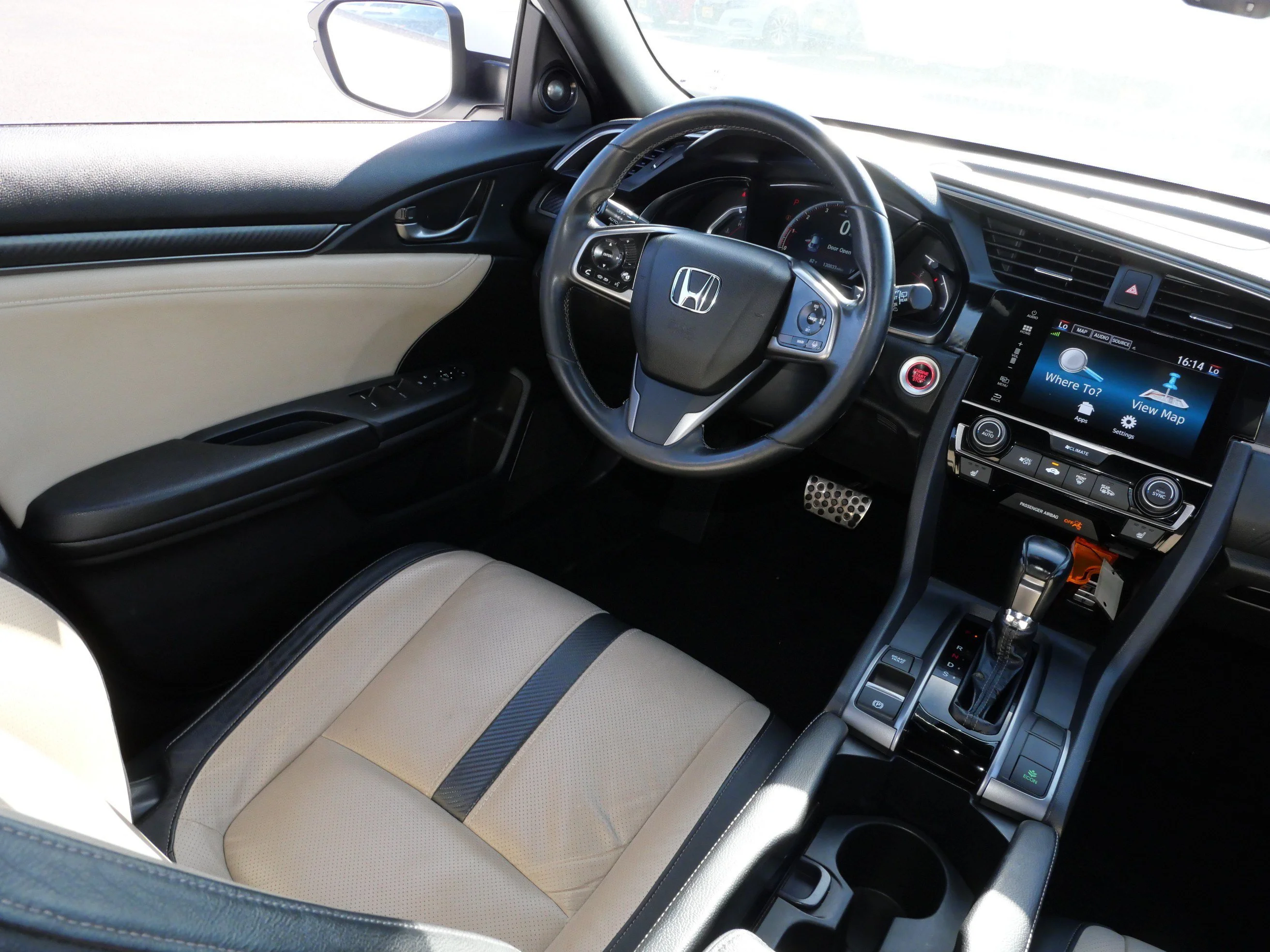 Used 2018 White Orchid Pearl Honda Sport Touring image 9