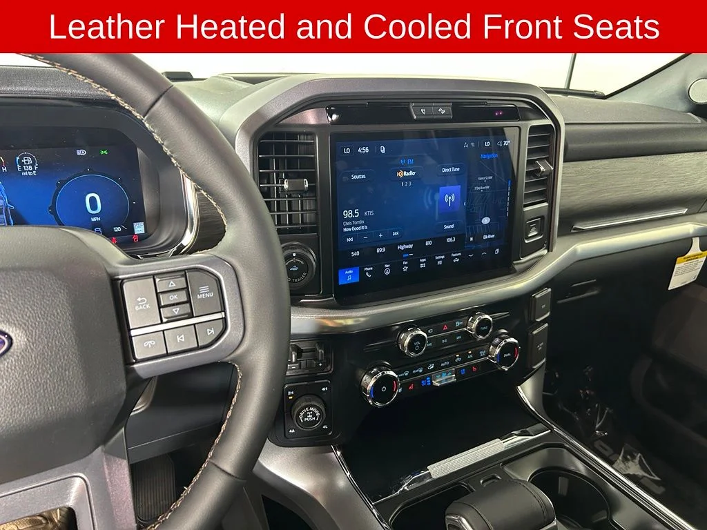 New 2026 Carbonized Gray Metallic Ford Lariat® image 3