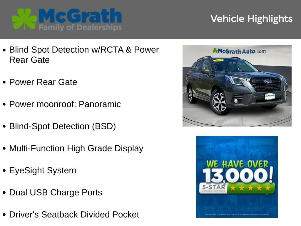 Used 2023 Gray Subaru Premium image 6