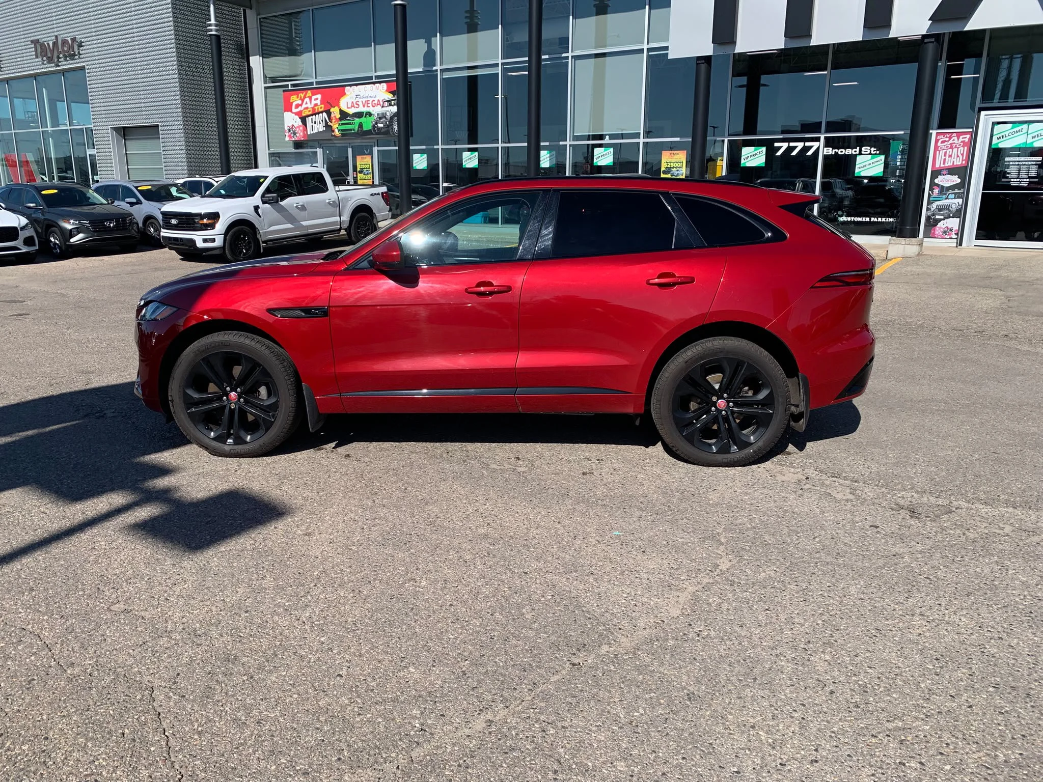 Certified Used 2023 Firenze Red Metallic Jaguar P250 R-Dynamic S AWD*Adaptive Cruise | Nav | Htd Leather | Pano Roof | Htd Wheel | Meridian Sound image 10