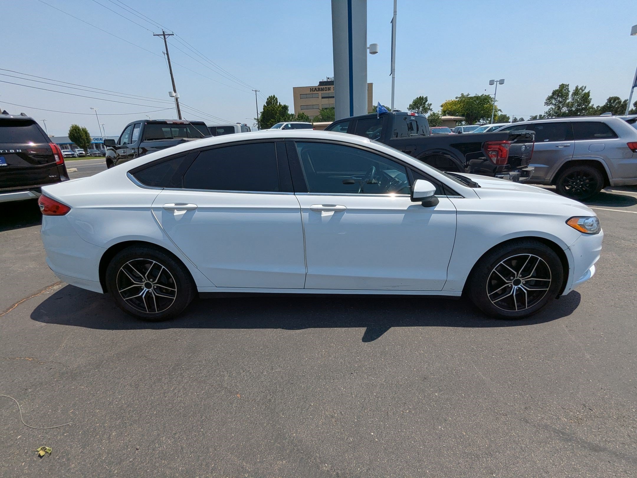 Used 2017 Ford Fusion SE with VIN 3FA6P0HD9HR275963 for sale in West Valley City, UT