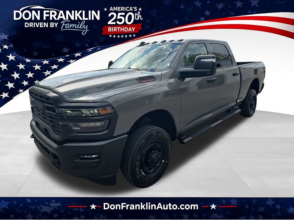 New 2026 Ceramic Gray Clear-Coat Exterior Paint RAM Tradesman image 1