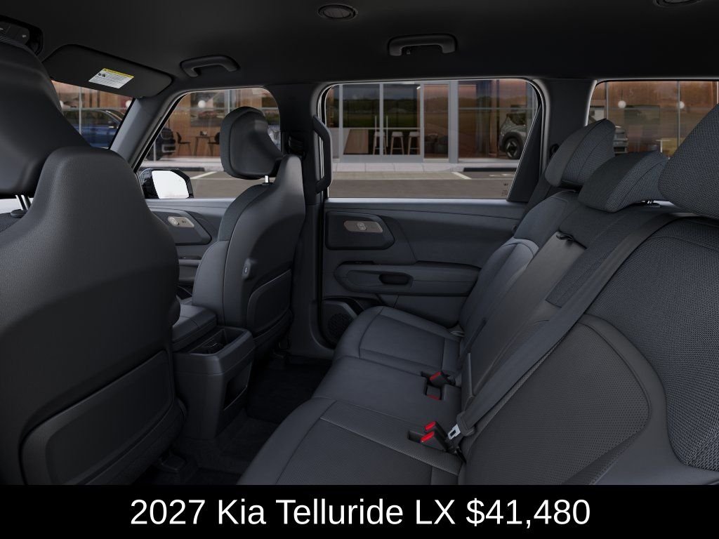 New 2027 Ebony Black Kia LX image 18