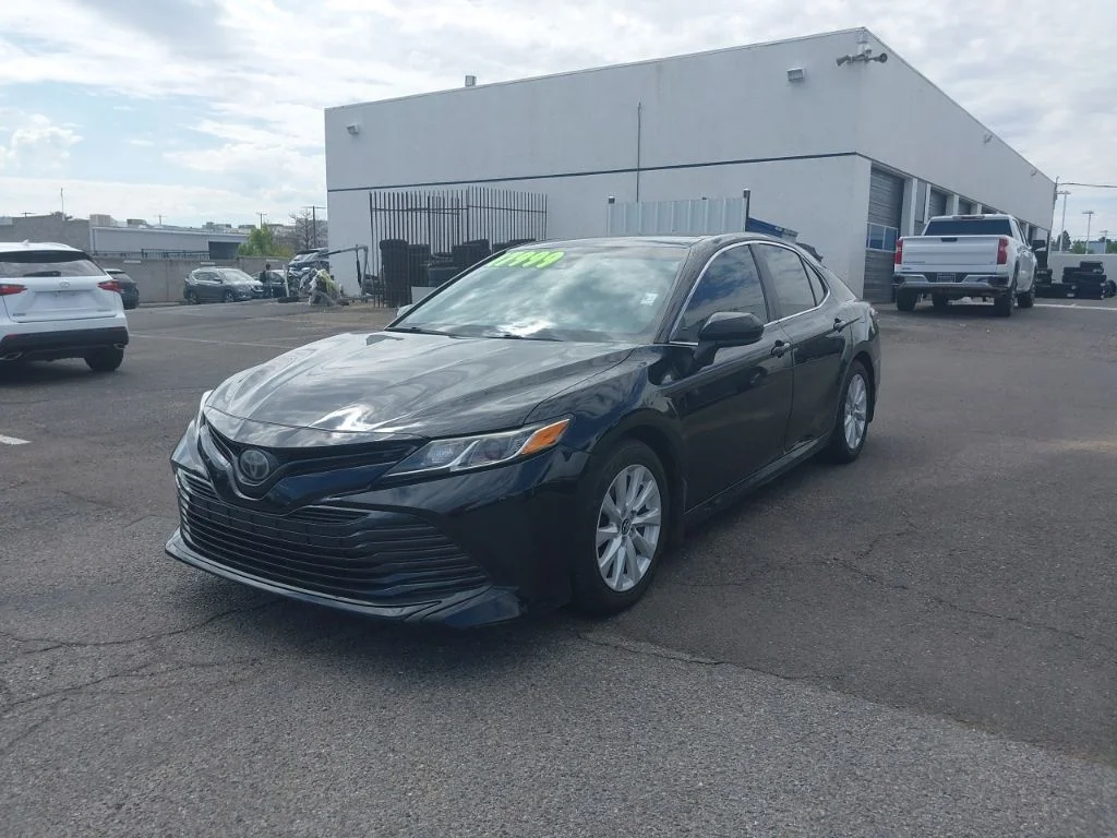 Used 2020 Black Toyota LE image 3