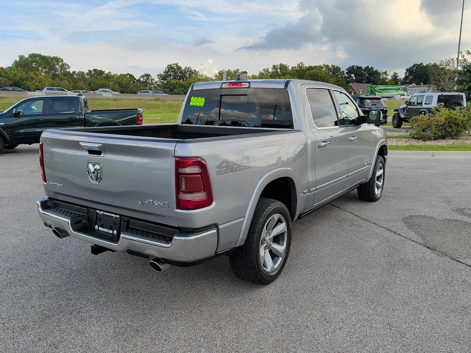 Used 2020 Billet Silver Metallic Clearcoat Ram Limited image 9