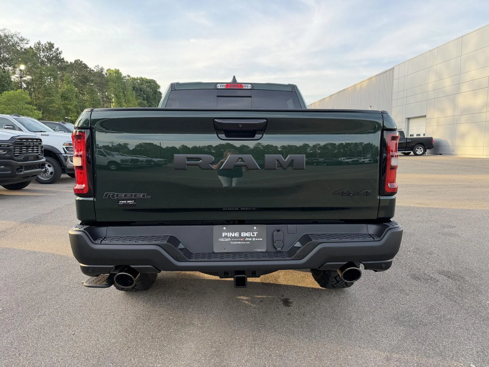New 2026 Serrano-Green Metallic Exterior Paint RAM Rebel image 5