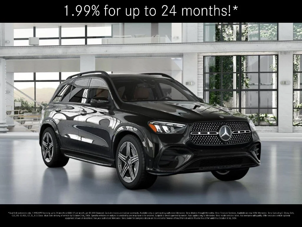 New 2026 Obsidian Black Metallic Mercedes-Benz GLE 450 image 10