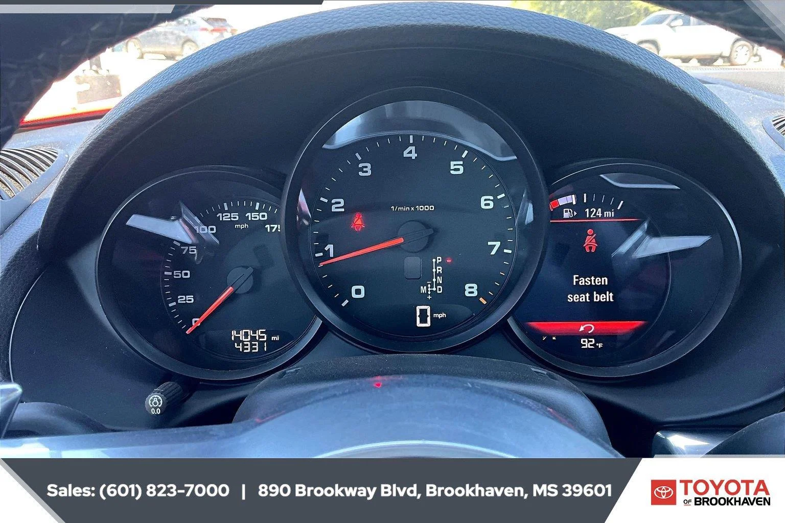 Used 2023 Guards Red Porsche Base image 14